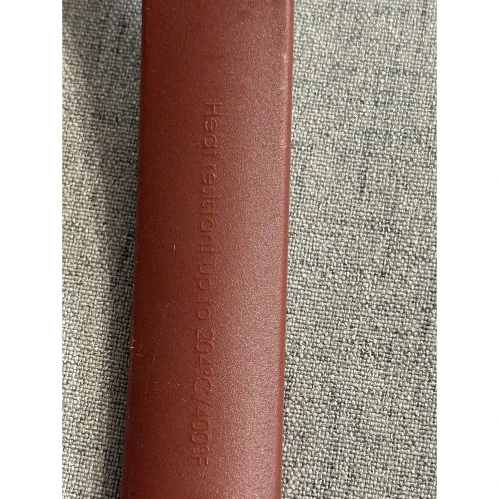 Rachael Ray Nylon Kitchen Utensil Set: Slotted Spoon & Spatula - Burgundy